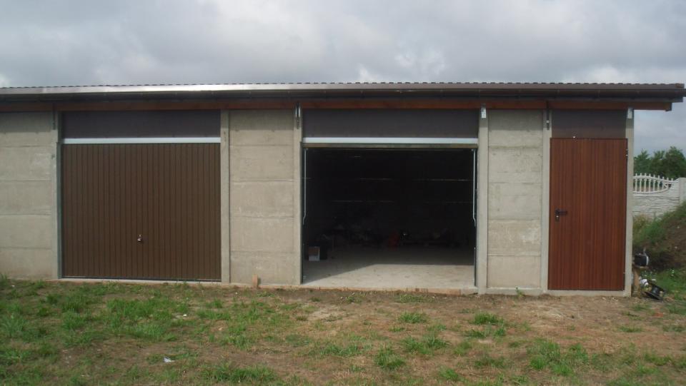 Przykładowe realizacje ogrodzeń betonowych, Wiaty, garaże z płyt betonowych